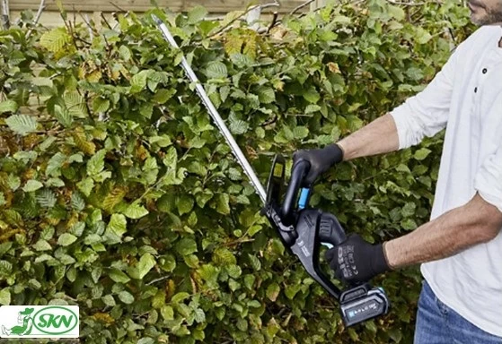 cordless hedge trimmer + شمشاد زن شارژی