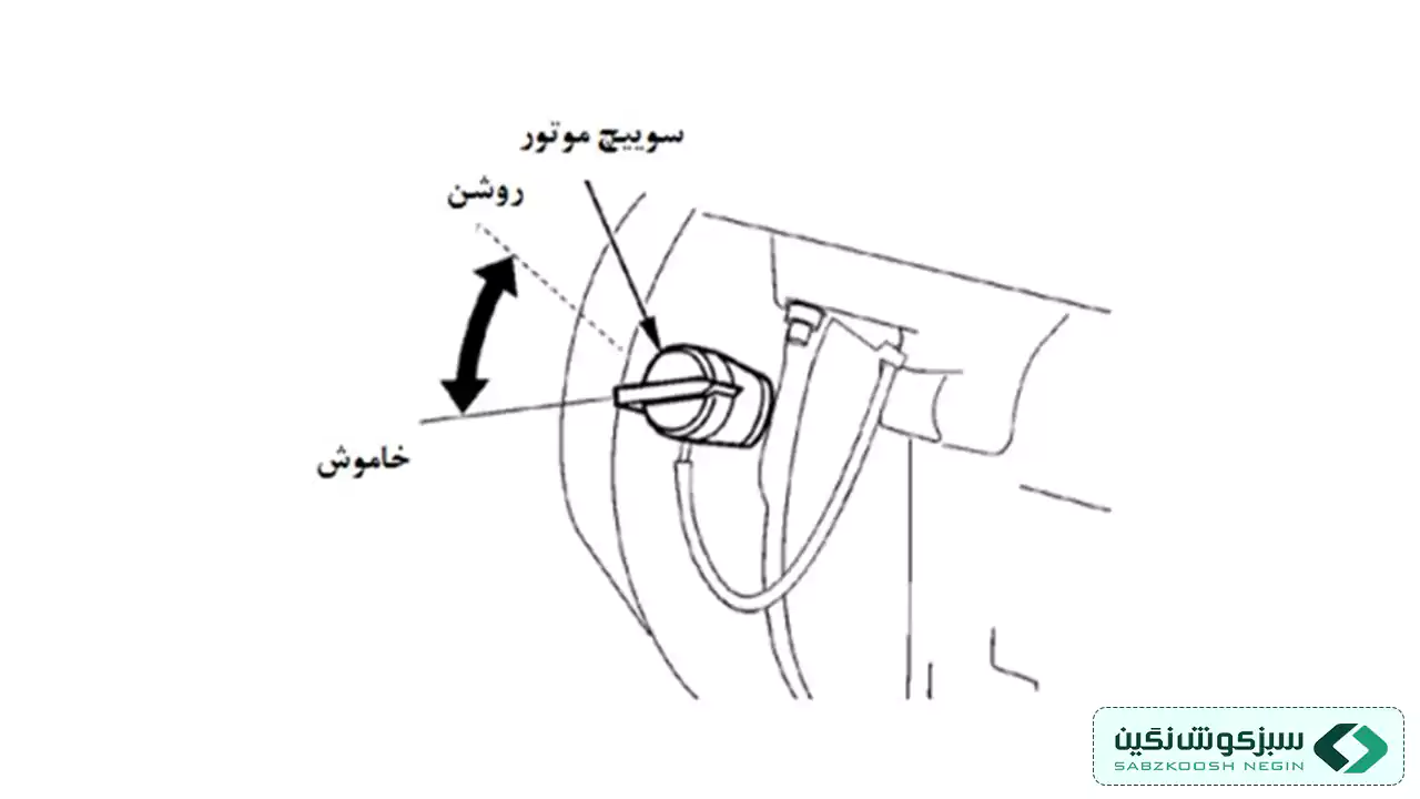تنظیم سوئیچ موتور پمپ اب کشاورزی