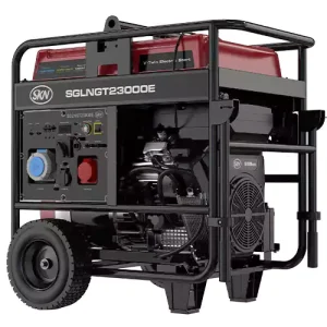 ژنراتور برق SKN SGLNGT23000E سه گانه سوز 17kw