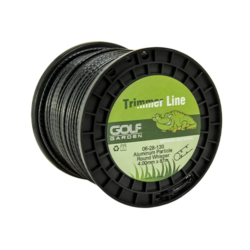 golf aluminium Particle Round Whisper عکس نخ گرد موج دار 4mm – ۸۷M مشکی – Golf garden