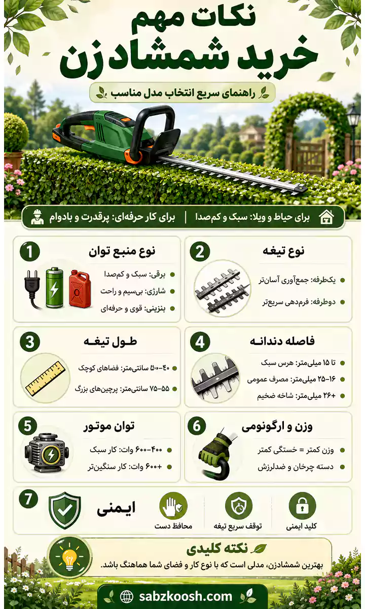 نکات خرید بهترین شمشاد زن