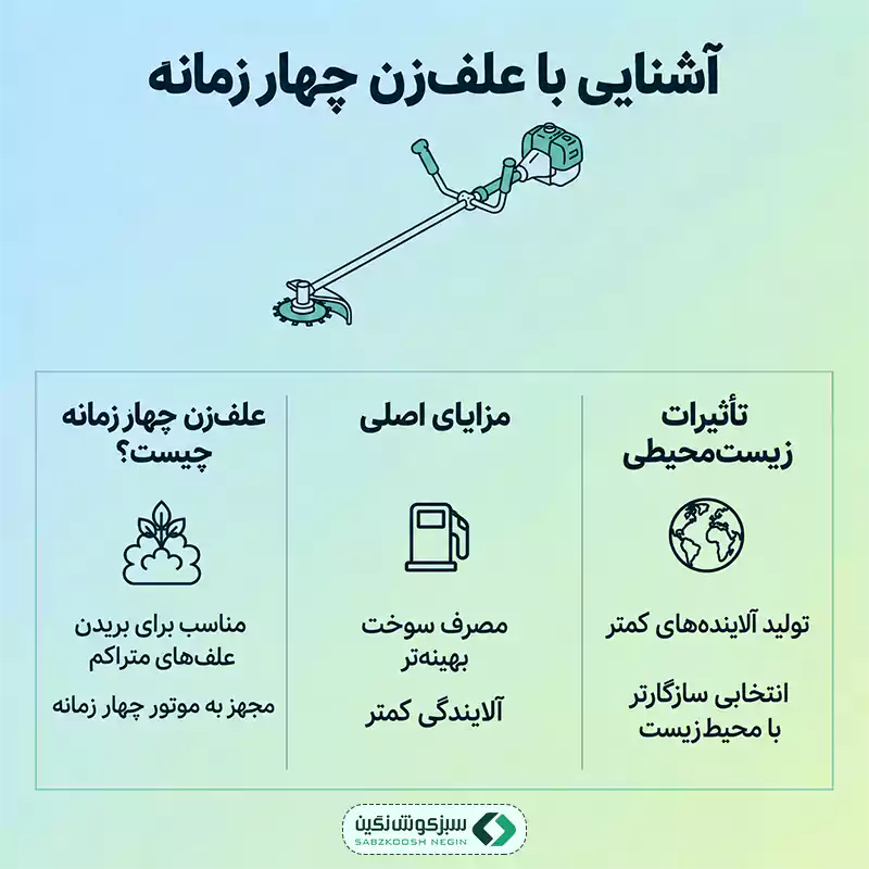 آشنایی با علف زن چهار زمانه